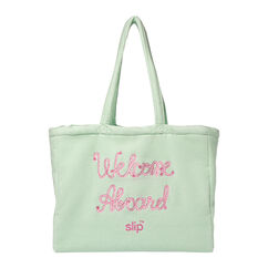Pure Silk Travel Pillow and Beach Bag - Les Vacances, , large, image3