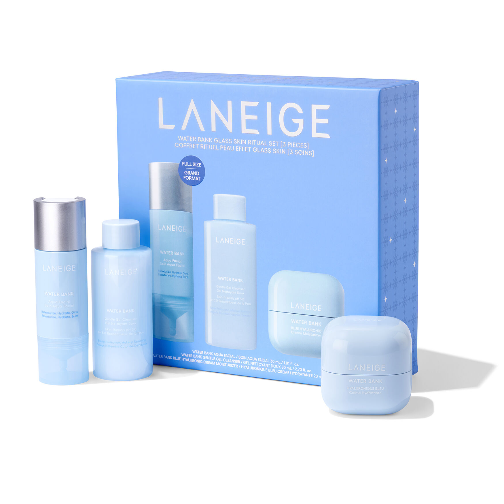 LANEIGE Water Bank Glass Skin Ritual | Space NK