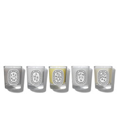 Holiday Set of 5 Candles, , large, image2