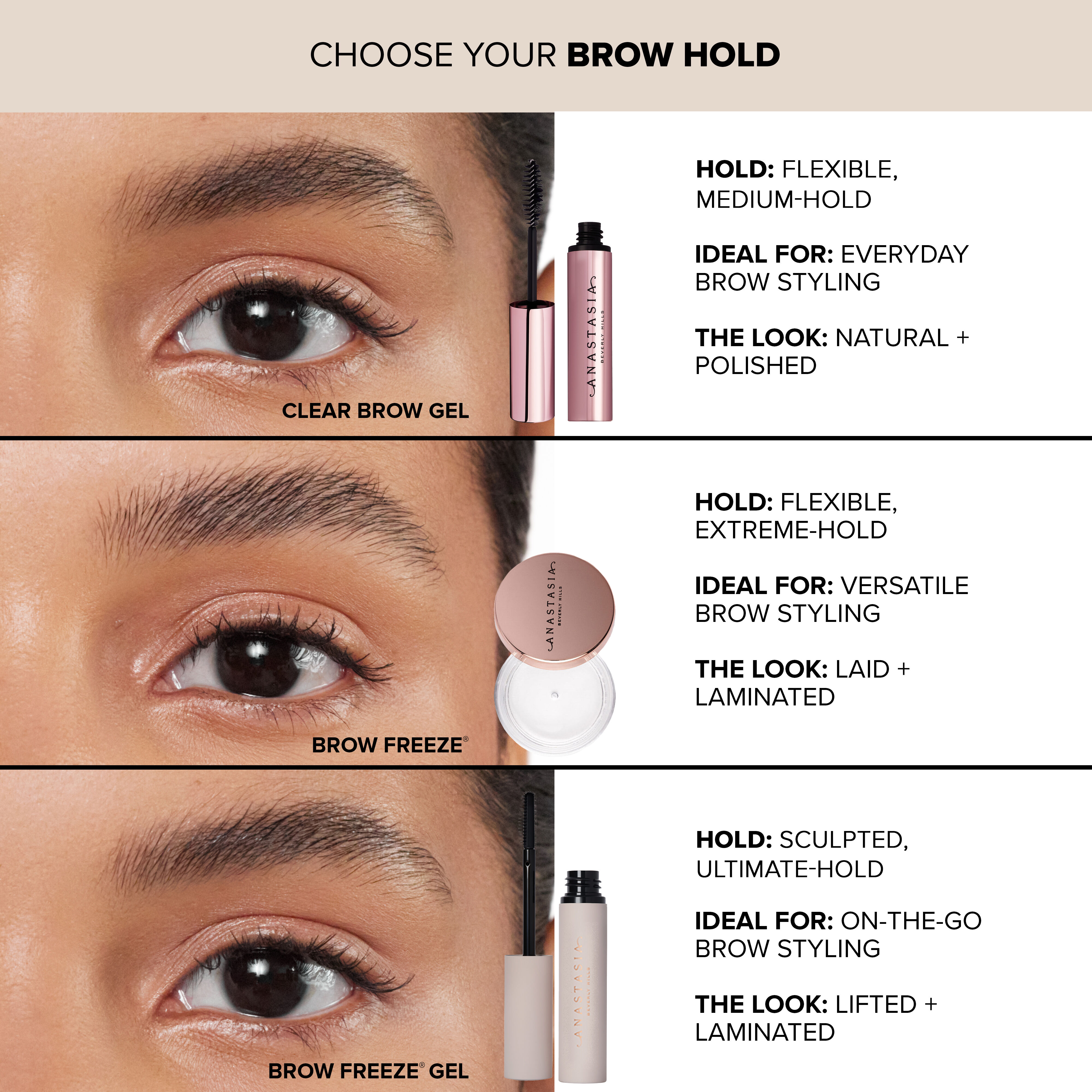 Anastasia Beverly Hills Brow Freeze® Gel | Space NK