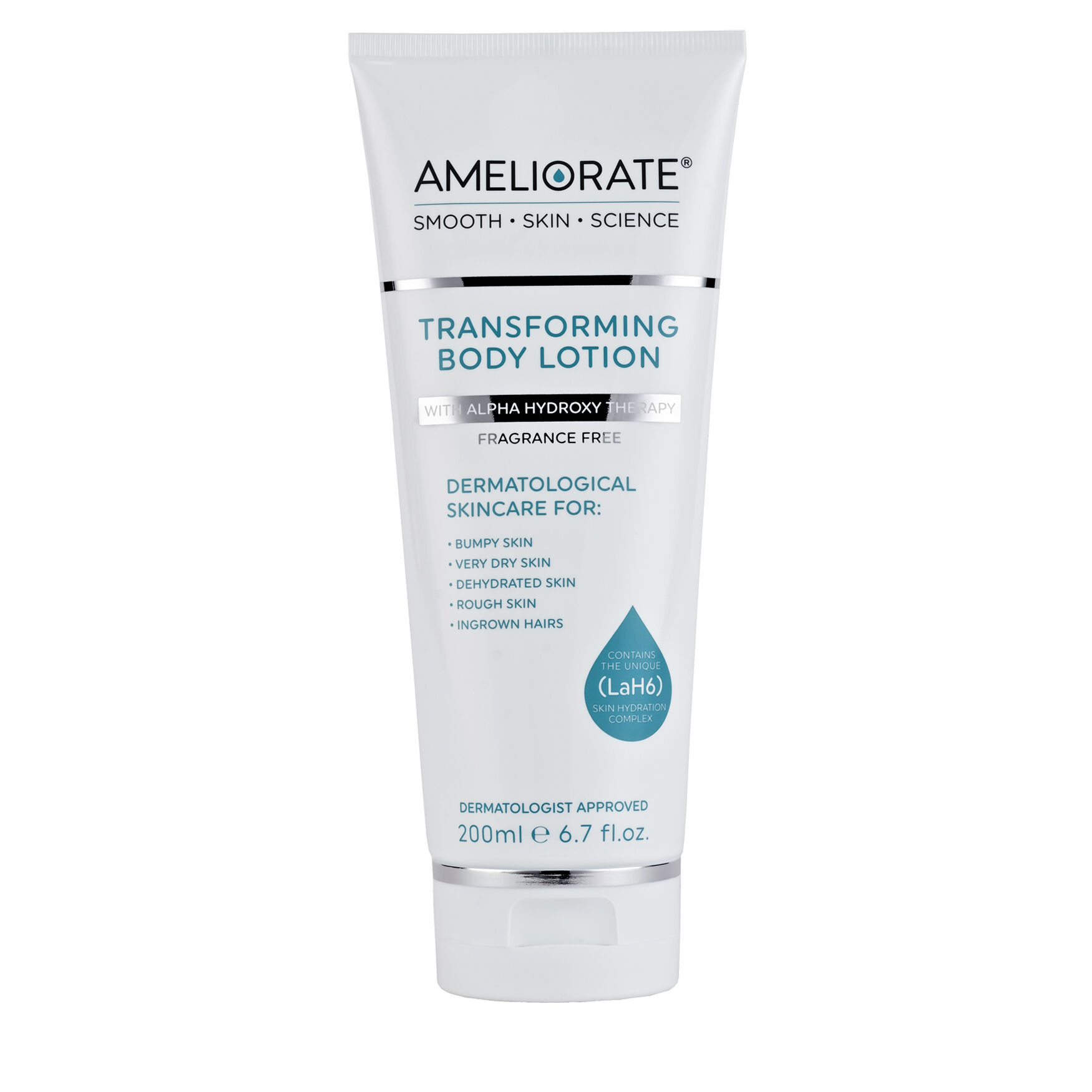 AMELIORATE FRAGRANCE FREE TRANSFORMING BODY LOTION