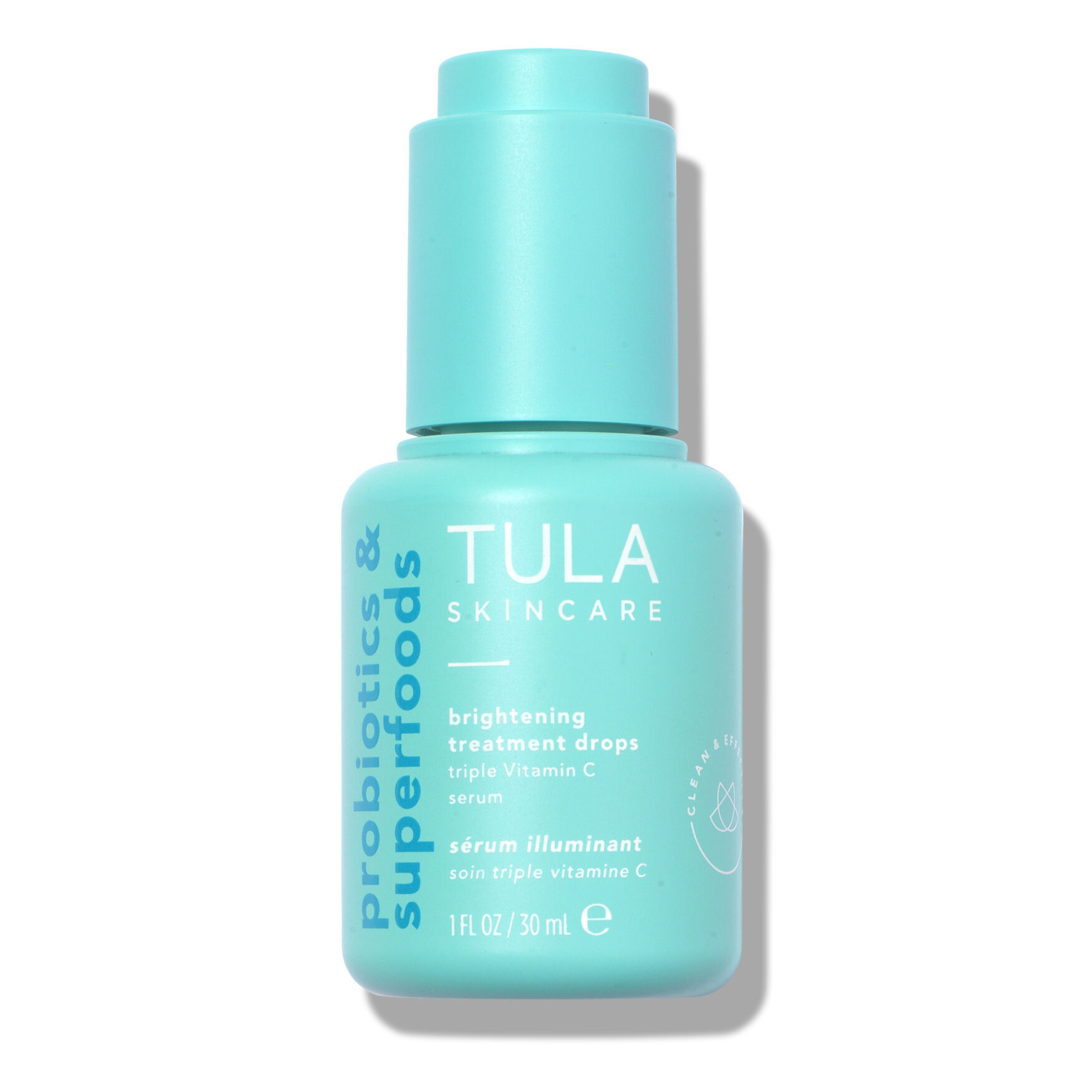 Tula Skincare Brightening Treatment Drops Triple Vitamin C Serum