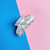Lora Clip in Iced Peach, , large, image5