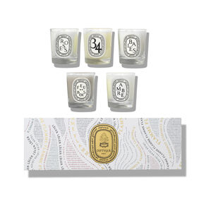 Set Of 5 Mini Signature Candles