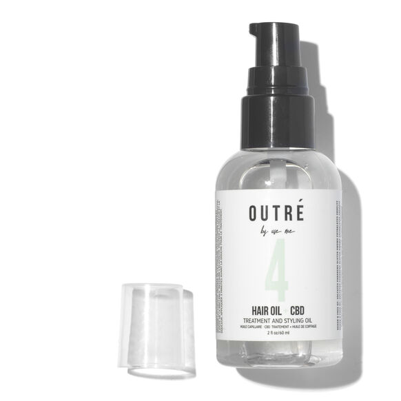 Hair Oil + CBD, , large, image2