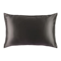 Silk Pillowcase - Queen Standard, CHARCOAL, large, image3