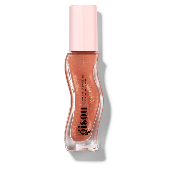 Honey Infused Lip Oil, GLAZED PLUM, large, image1