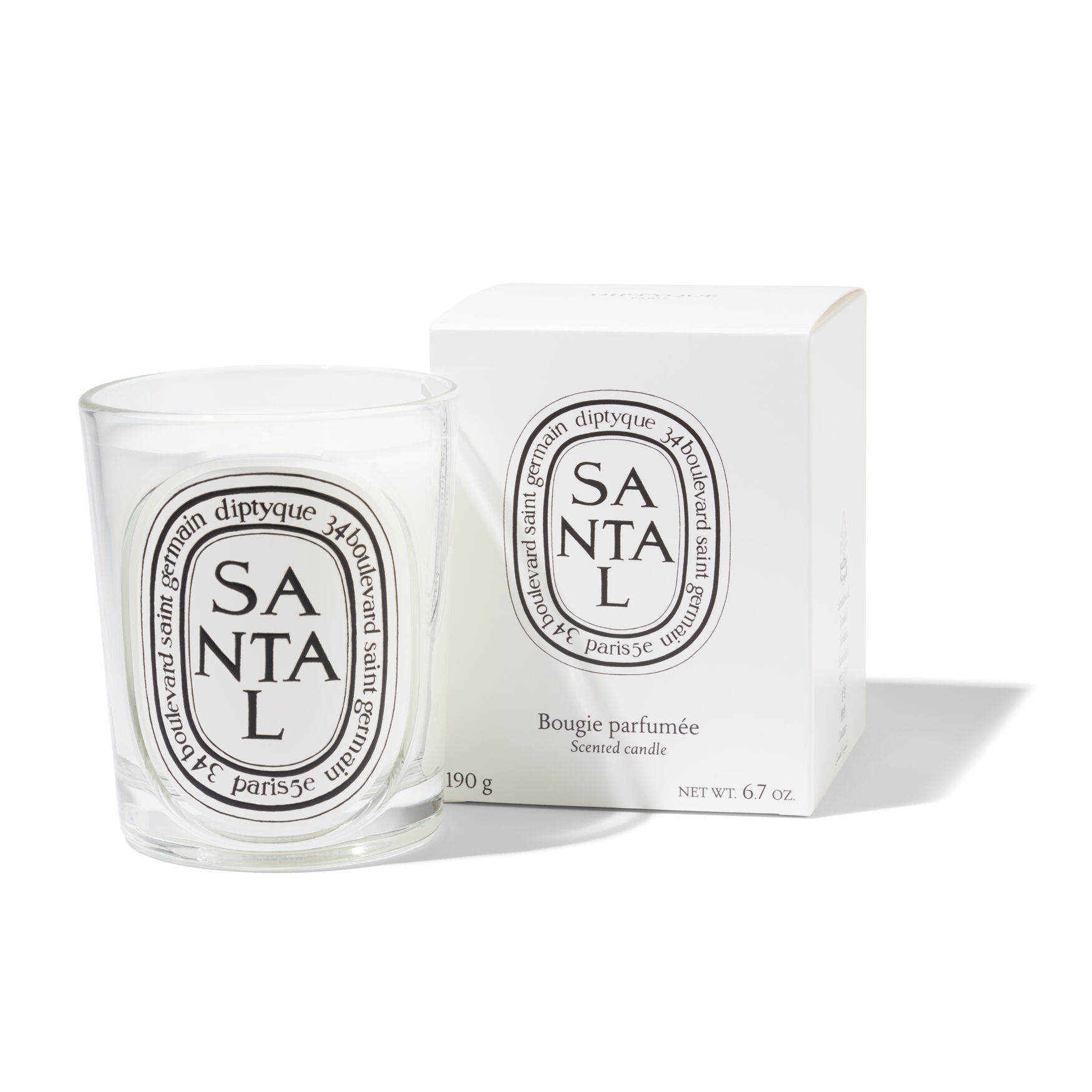 Diptyque Santal Classic Candle 190g | Space NK