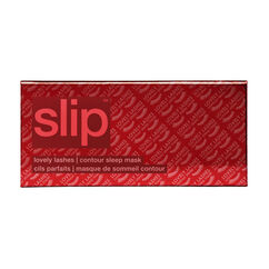 Pure Silk Contour Sleep Mask - Scarlet, , large, image5
