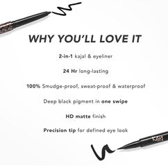Intense Black 24H Kajal Eyeliner Duo, INTENSE BLACK, large, image5
