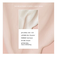 The Brightener Vitamin C Brightening Body Wash, , large, image5