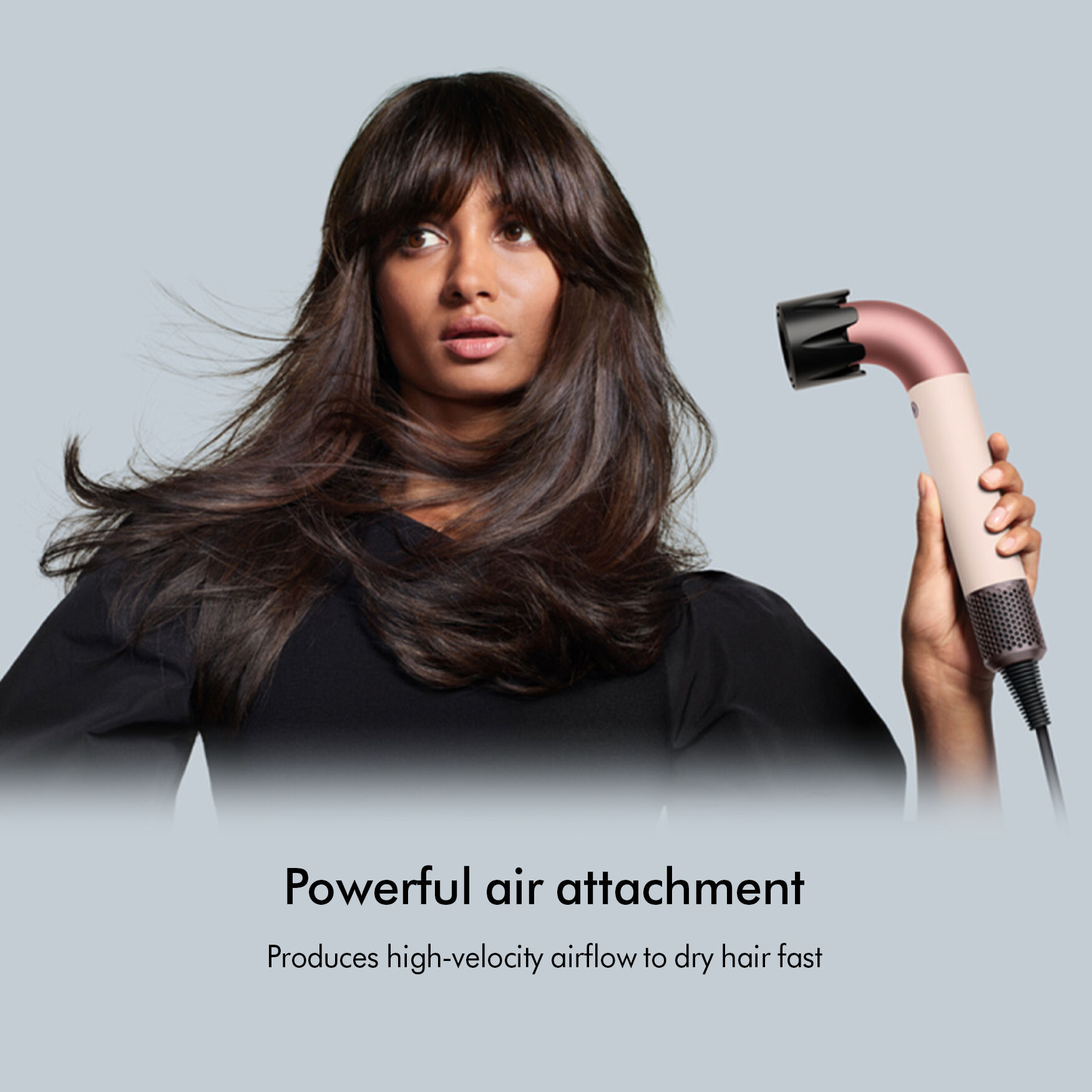 Dyson Supersonic r™ Hair Dryer – Straight +Wavy (Ceramic Pink/Rose