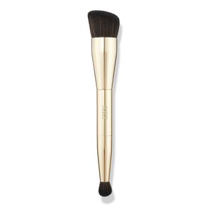 The Dual Contour Brush Precision Cheek and Eye Brush for Quick Coloration and Sculpting