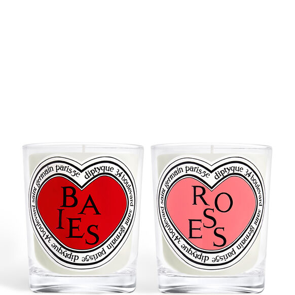 Diptyque Limited Edition Valentines Duo Baies & Roses Space NK