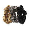 Large Scrunchies, GOLD, BLACK, LEOPARD, large, image1
