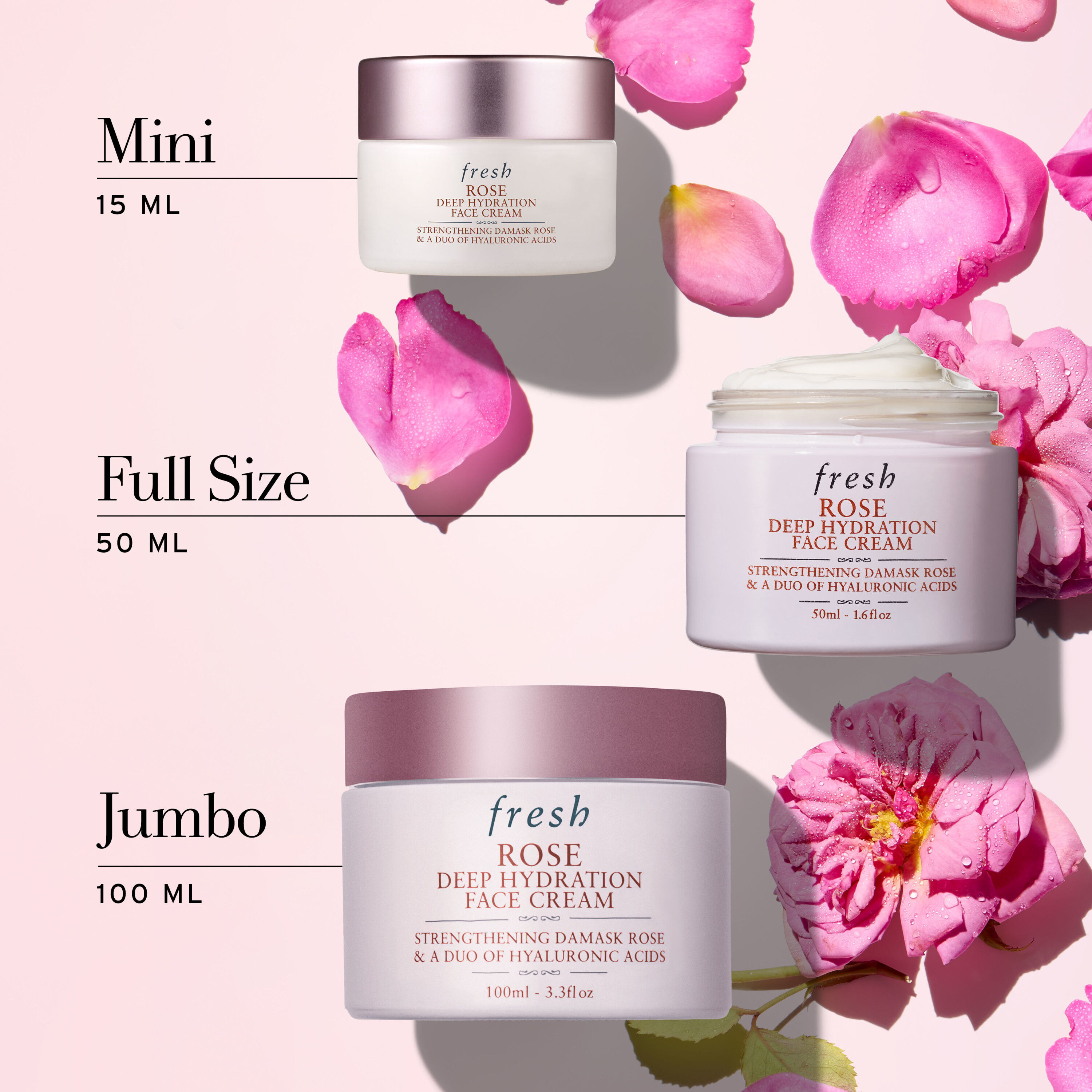 Fresh Rose Deep Hydration Face Cream | Space NK
