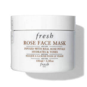 Masque pour le visage à la rose