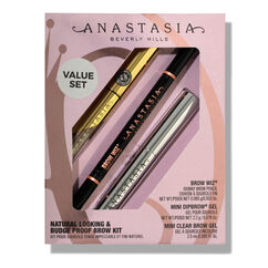 Natural Looking + Budge Proof Brow Kit, SOFT BROWN, large, image2