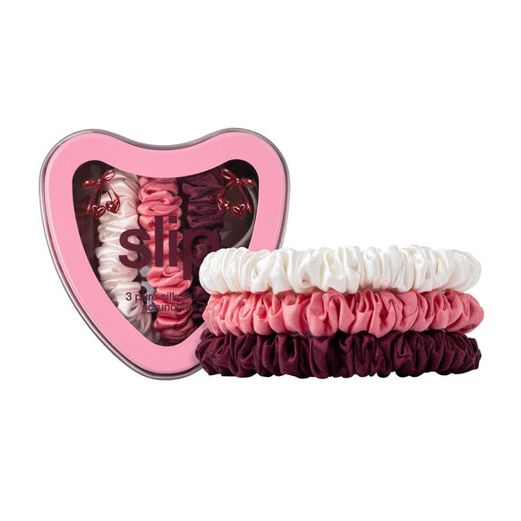 Pure Silk Skinny Scrunchie Trio Tin - Sweetie, , large, image1