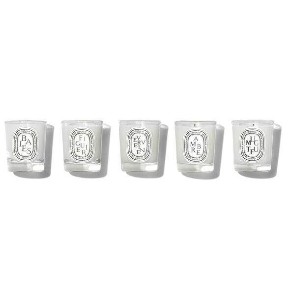 diptyque candle set of 5