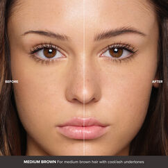 Volumizing Tinted Brow Gel, MEDIUM BROWN, large, image3