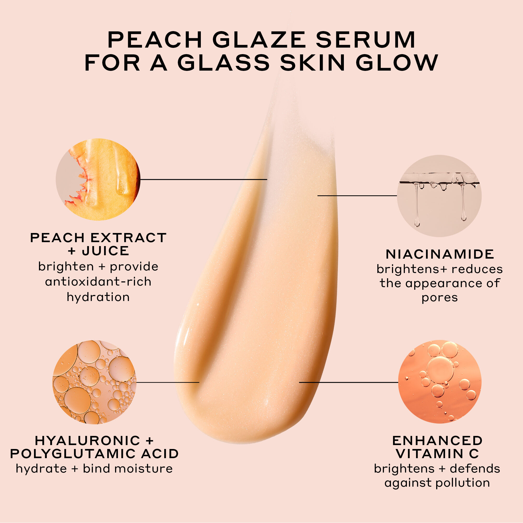 Ole Henriksen Peach Glaze Glow Niacinamide Serum | Space NK