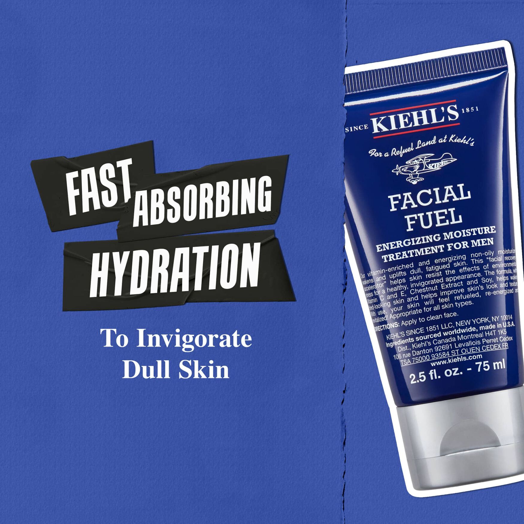 Kiehl's Facial Fuel Energizing Moisture Treatment | Space NK