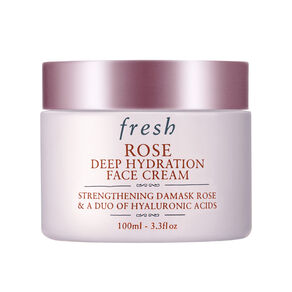 Crème visage hydratation profonde à la rose