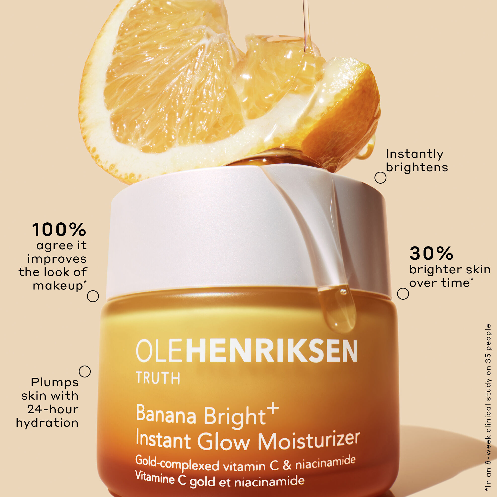 Ole Henriksen Banana Bright+ Instant Glow Moisturiser | Space NK Ole Henriksen Banana Bright+ Instant Glow Moisturiser | Space NK