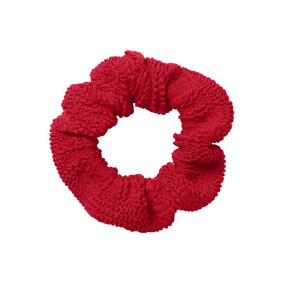 Crinkle™ Scrunchie in Red, , large, image1