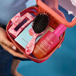 Pink Travel Hair Brush, , large, image5