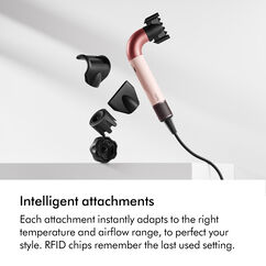 Supersonic r™ Hair Dryer – Straight +Wavy (Ceramic Pink/Rose Gold), , large, image3