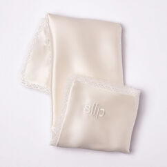 pure silk queen gift set with lace trim - charm, CHARM, large, image2
