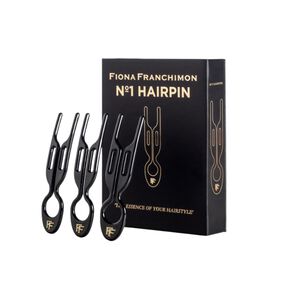 Nº1 Hairpin, BLACK, large