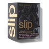 Large Silk Scrunchies, BLACK, large, image4