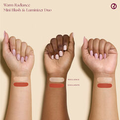 Warm Radiance Mini Blush & Luminizer Duo, , large, image5