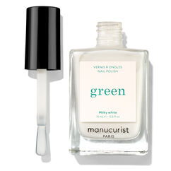 Green Nail Polish, MILKY WHITE, large, image3