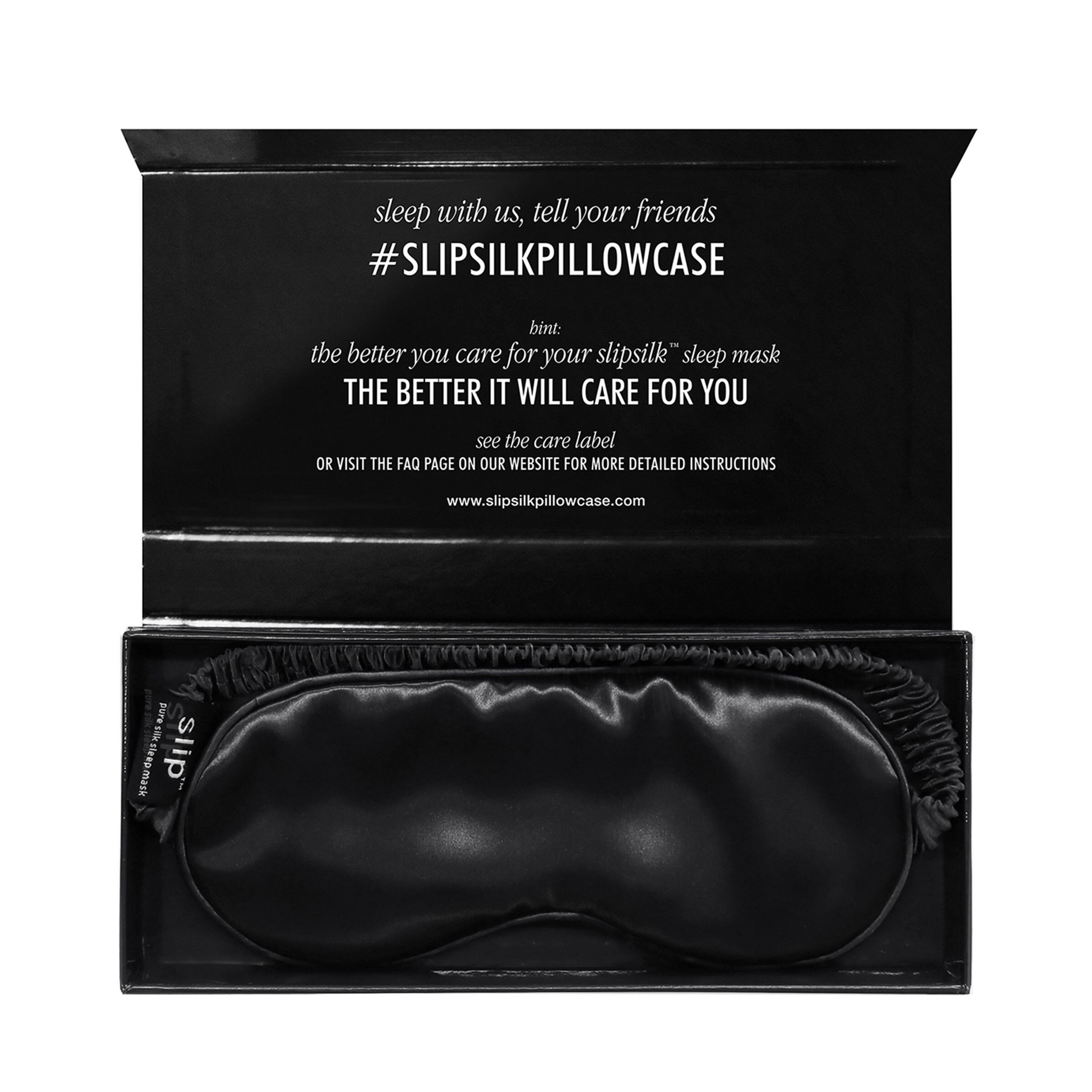 Slip Silk Sleep Mask Black