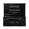 Masque de sommeil en soie, BLACK, large, image1