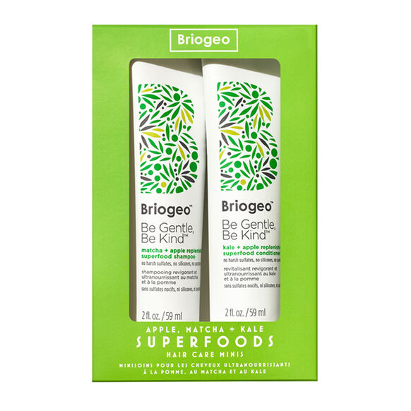 Apple, Matcha + Kale Superfoods Hair Care Minis, , large, image2