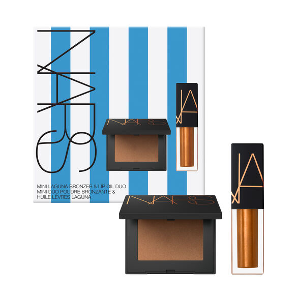 Mini Laguna Bronzer & Lip Oil Duo, , large, image1
