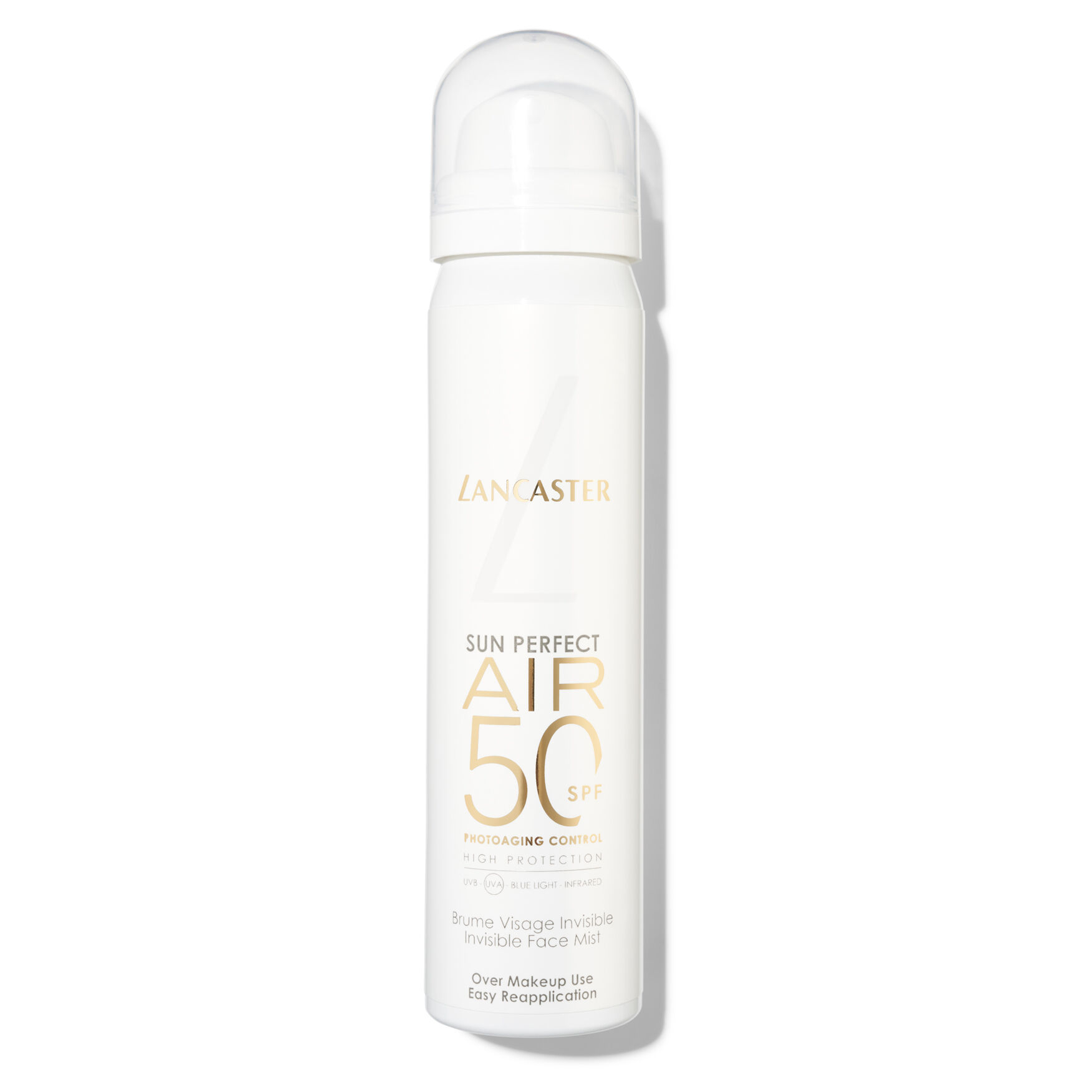 Lancaster Sun Perfect Air Invisible Face Mist SPF50 | Space NK