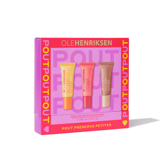 Pout Preserve Petites Mini Lip Trio With Peptides, , large, image1