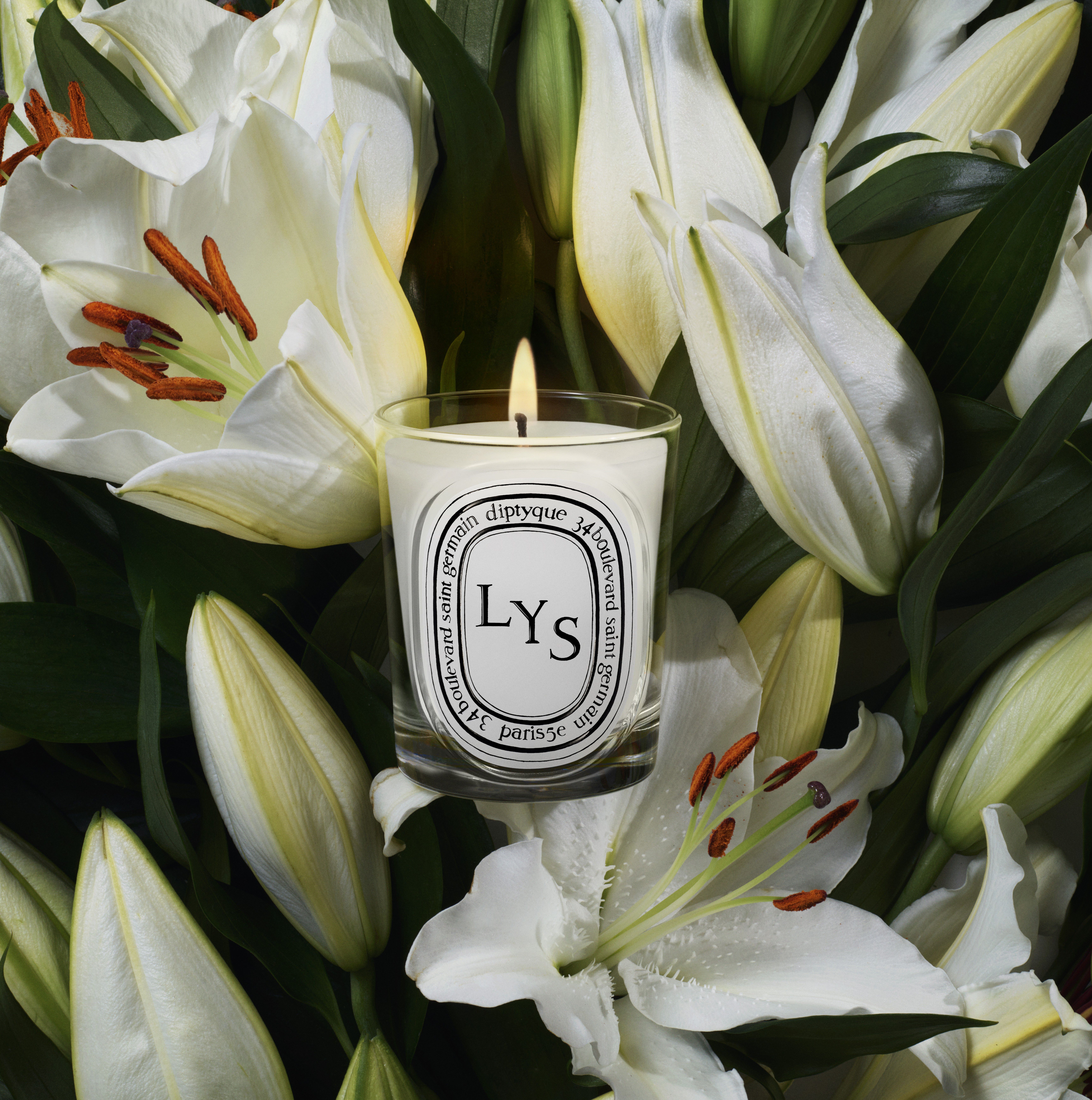 Diptyque Lys Classic Candle 190g | Space NK