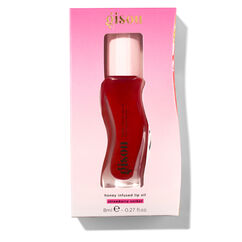 Honey Infused Lip Oil, STRAWBERRY SORBET, large, image4