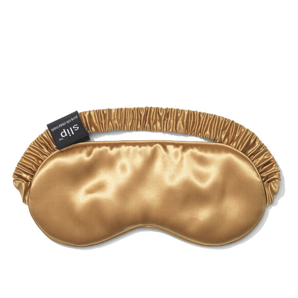 Silk Sleep Mask, GOLD, large, image1