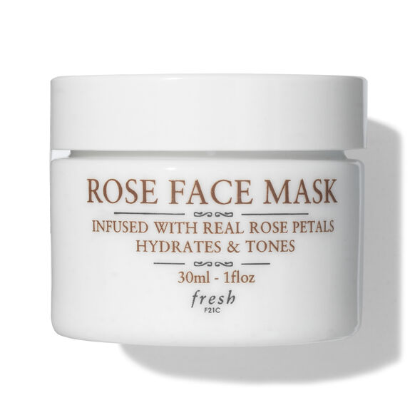 Masque pour le visage à la rose, , large, image1