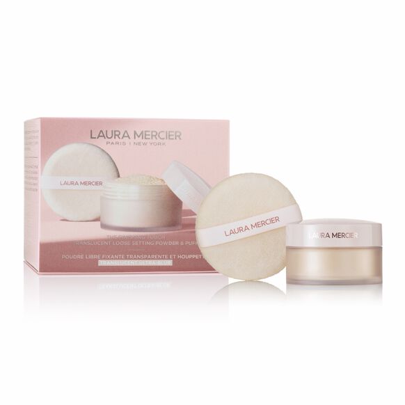 The Finishing Touch Translucent Loose Setting Powder Ultra Blur & Puff, , large, image1