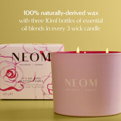 It's All Rosy 3 Wick Candle, , large, image6