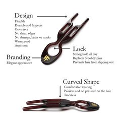 Nº1 Hairpin - London Collection, , large, image3